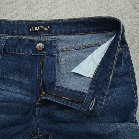 LEI Jeans Women's Fits 34x32.5 (No Tag) Mid-Rise Sophia Hipster Flare Stretch - Picture 3 of 16